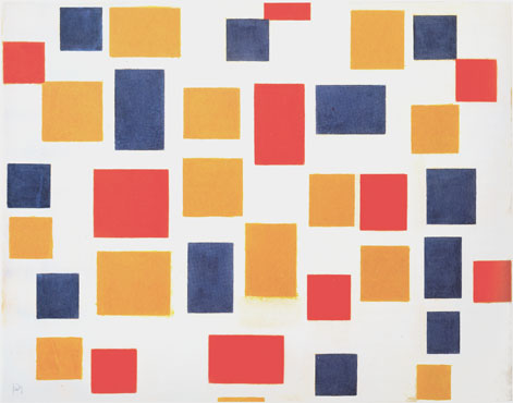 Composition with Color Planes 1, 1917