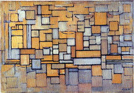 piet mondrian cubism paintings